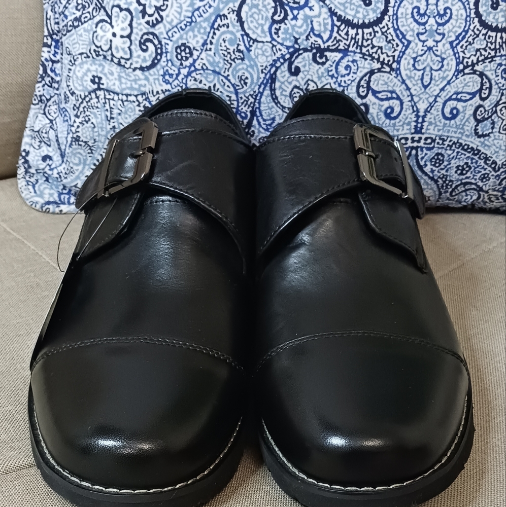 Propét Graham Oxford leather shoes black NWT - Picture 3 of 9